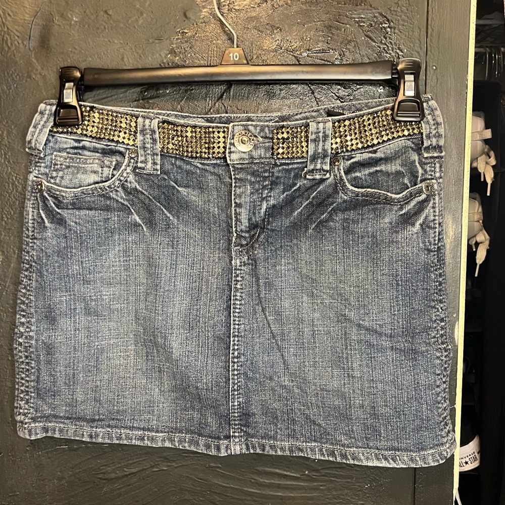 Y2K Jean skirt